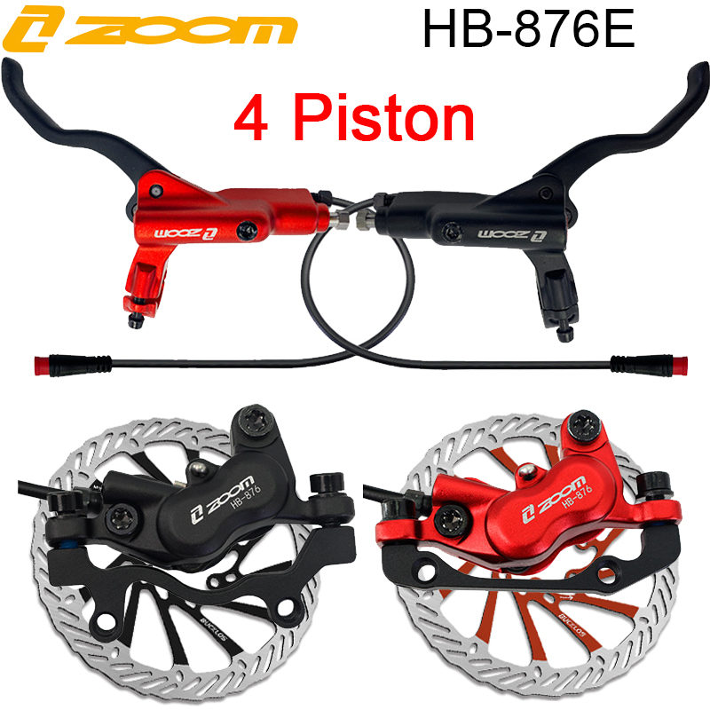 Zoom Hydraulic Brake 4 Piston E-Scooter - Ensemble de freins à disque pour