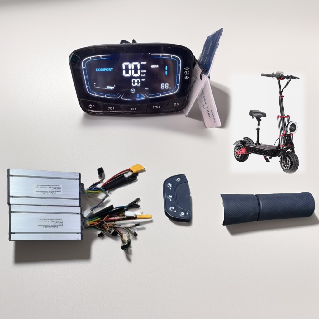 72V 45A Dual Controller - Boyueda-Contrôleur de moteur pour scooter électrique