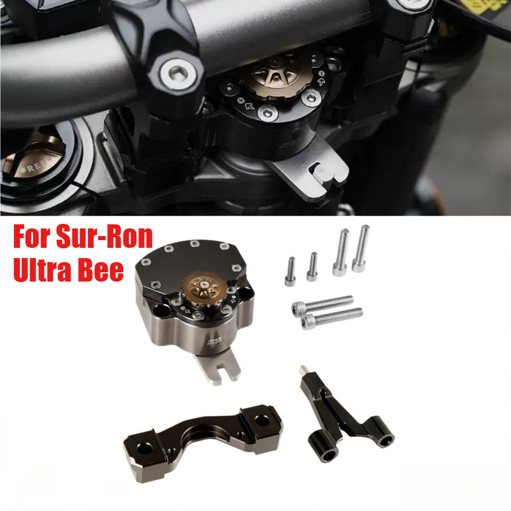 Pour Sur-Ron Surron Ultra Bee  - Steering Damper Stabilizer Kit Cnc avis et prix