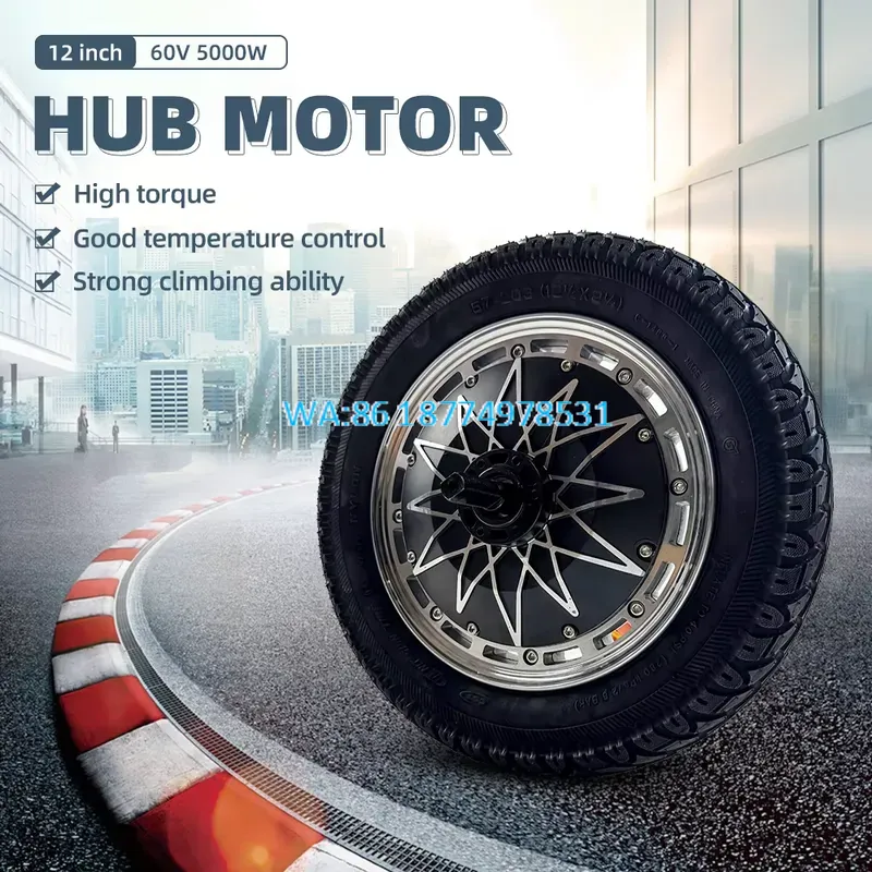 Moteur de moyeu de vélo 60V 12 - 60V 5000W Brushless Hub Motor avis et prix